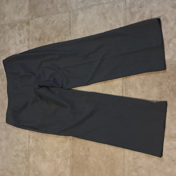 Chico's Classic Dark Grey Touser Pants Size 1.5/ Wide Waist Band Basic Preowned - Picture 4 of 9